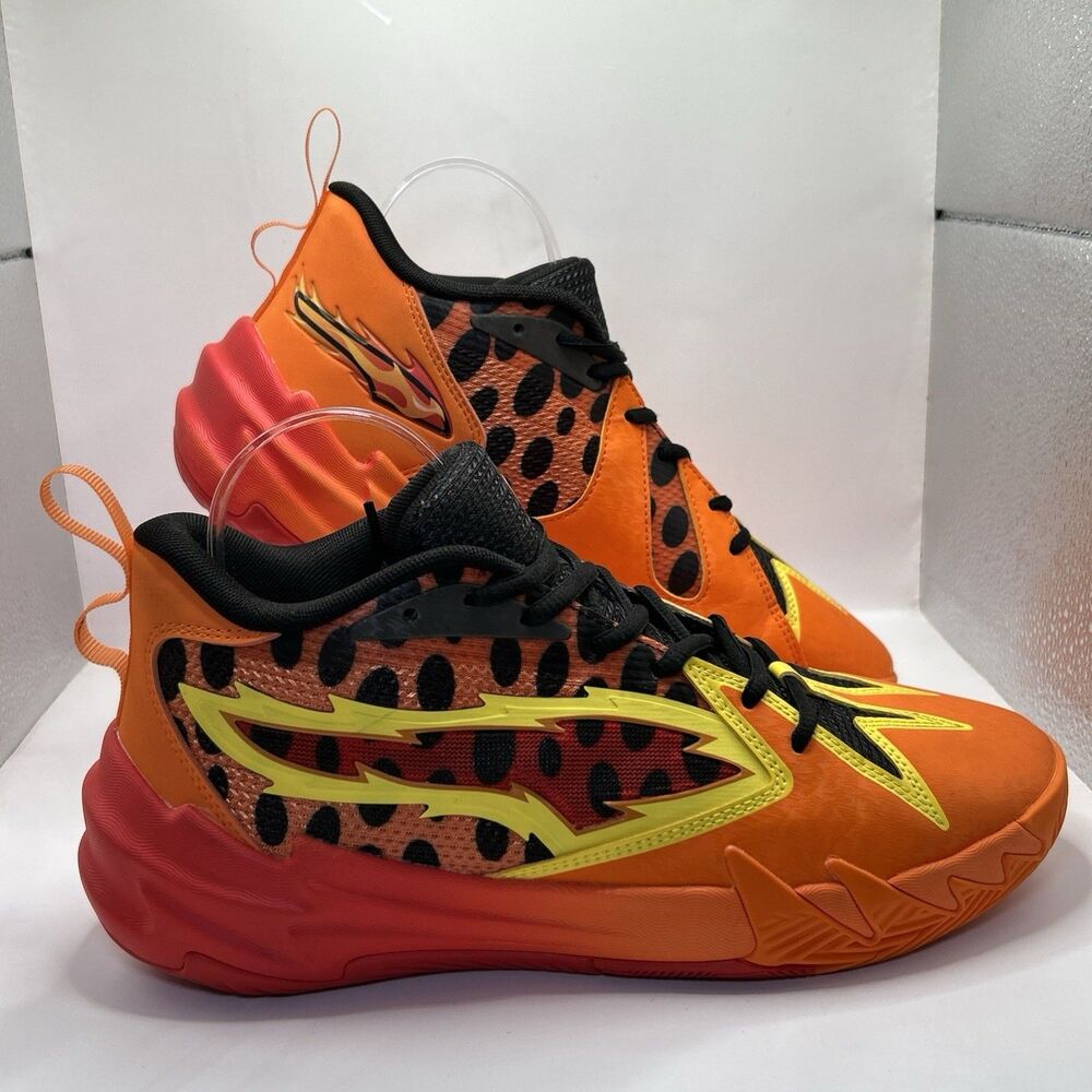 Puma Cheetos x Scoot Zeros 'Flamin' Hot' 309840-02 Shoes Size 8 STORE MODEL AUTH